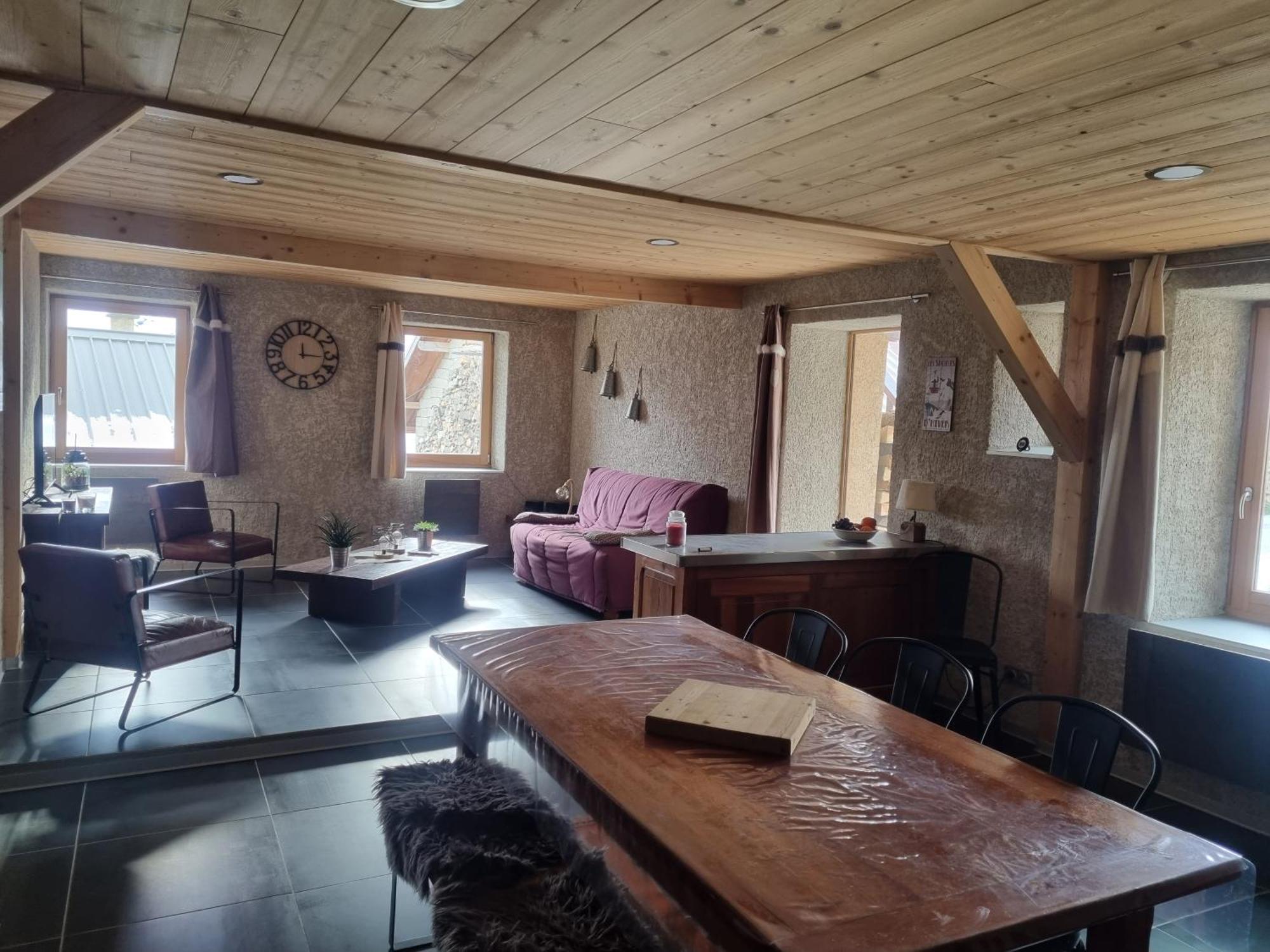 Chez Papy - Grand Appart Entirely Renovated Ventelon La Grave La Meije Exterior foto